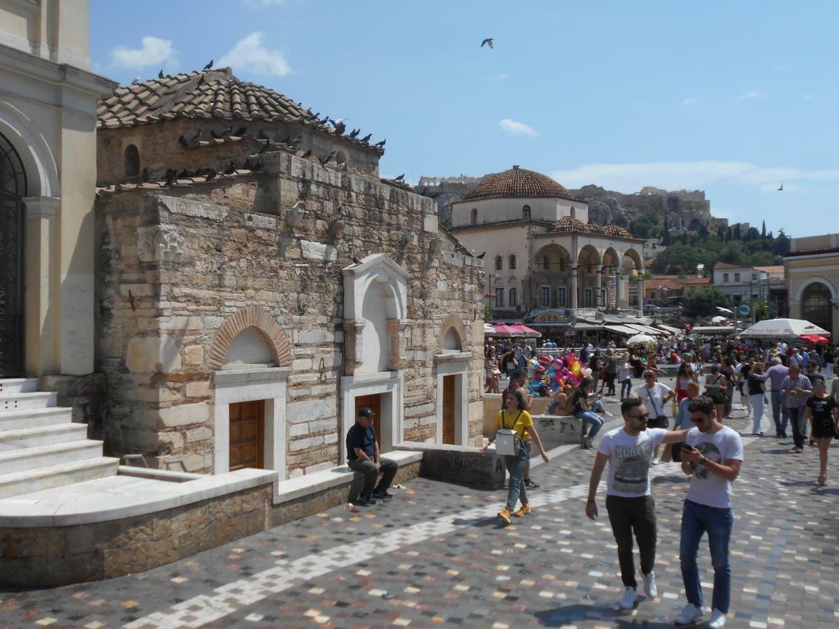 אתונה Monastiraki Flea Market & Metro Station Appartment מראה חיצוני תמונה