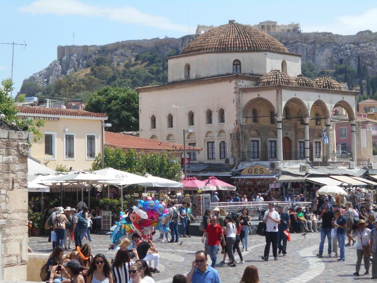 אתונה Monastiraki Flea Market & Metro Station Appartment מראה חיצוני תמונה