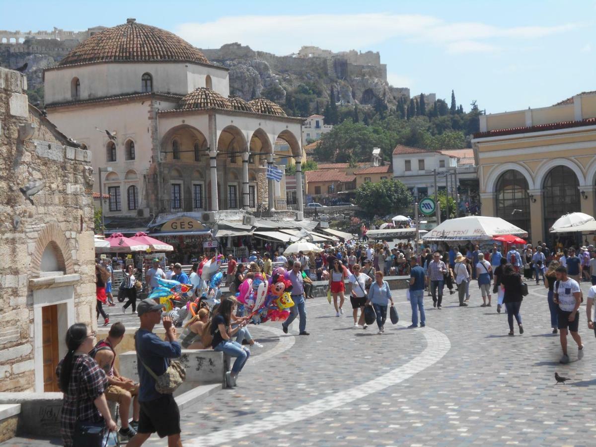 אתונה Monastiraki Flea Market & Metro Station Appartment מראה חיצוני תמונה